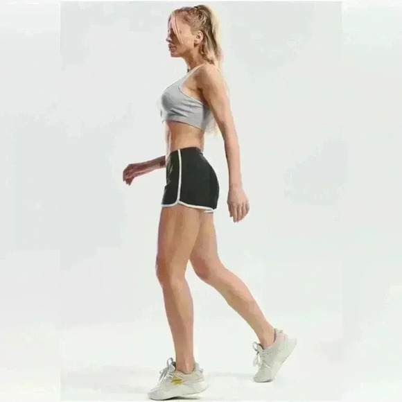 Black Athletic Hot Shorts - Size S | Perfect for Running, Volleyball & Workouts - Picture 7 of 9